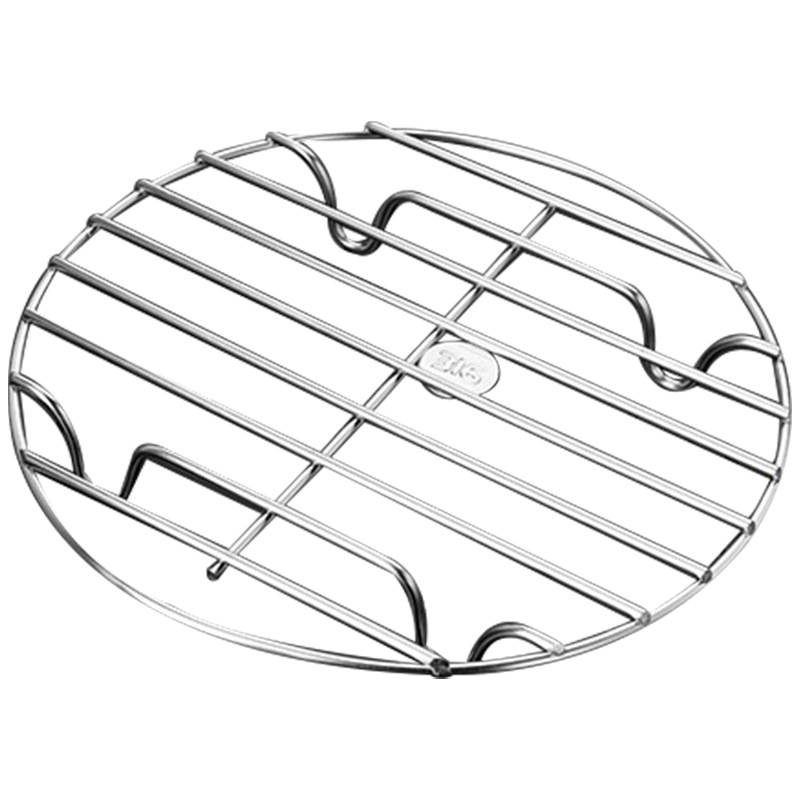 316 stainless steel steaming rack kitchen cooking thick solid steaming grid household rice cooker high foot steamer rack 5