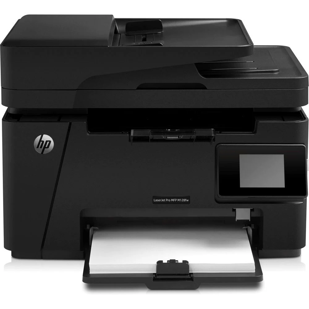 HP M128fn/128fw сканирование беспроводное проводное A4 ч/б лазерная печать и копирование многофункциональное устройство
