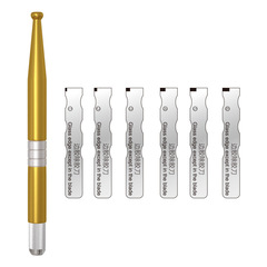 Mobile phone disassembly and repair crowbar, crowbar, metal pry, flat head pry, multifunctional screen disassembly tool set