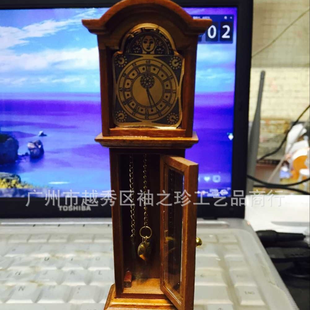 1:12dollhouseʳ��diy���ģ�ͷ������΢�������ݳ�  �����Ь��