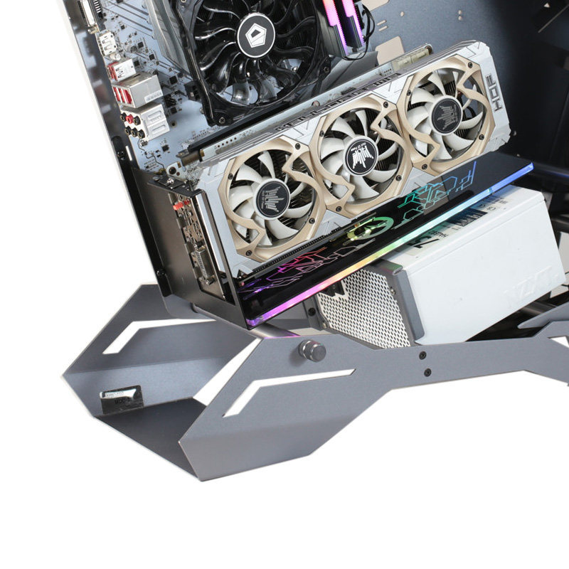 Jonsbo/机甲战士MOD3/MOD5显卡竖装支架5Vrgb神光同步发光