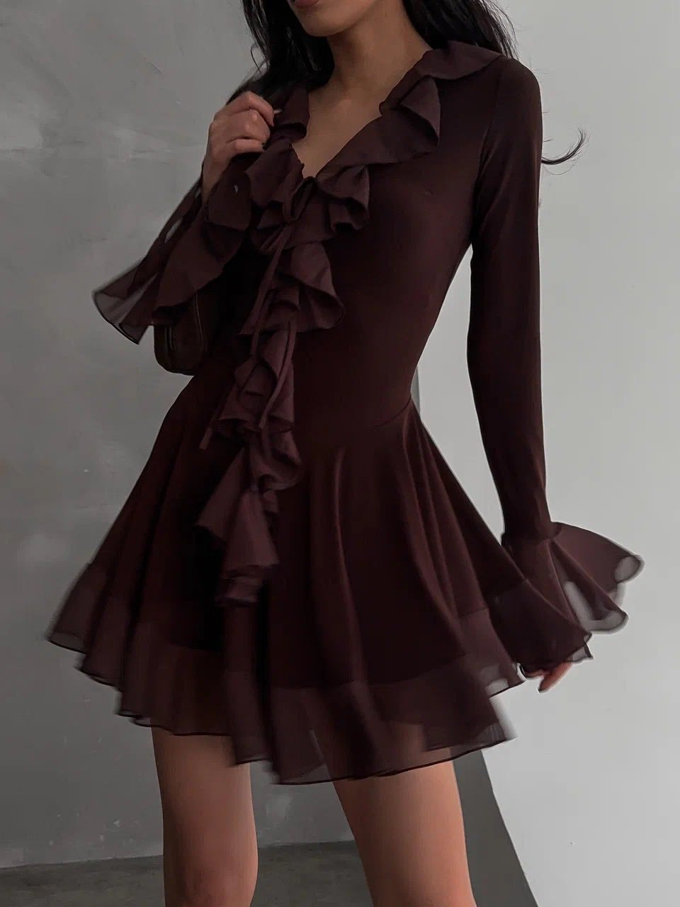 Spring elegant solid color megaphone