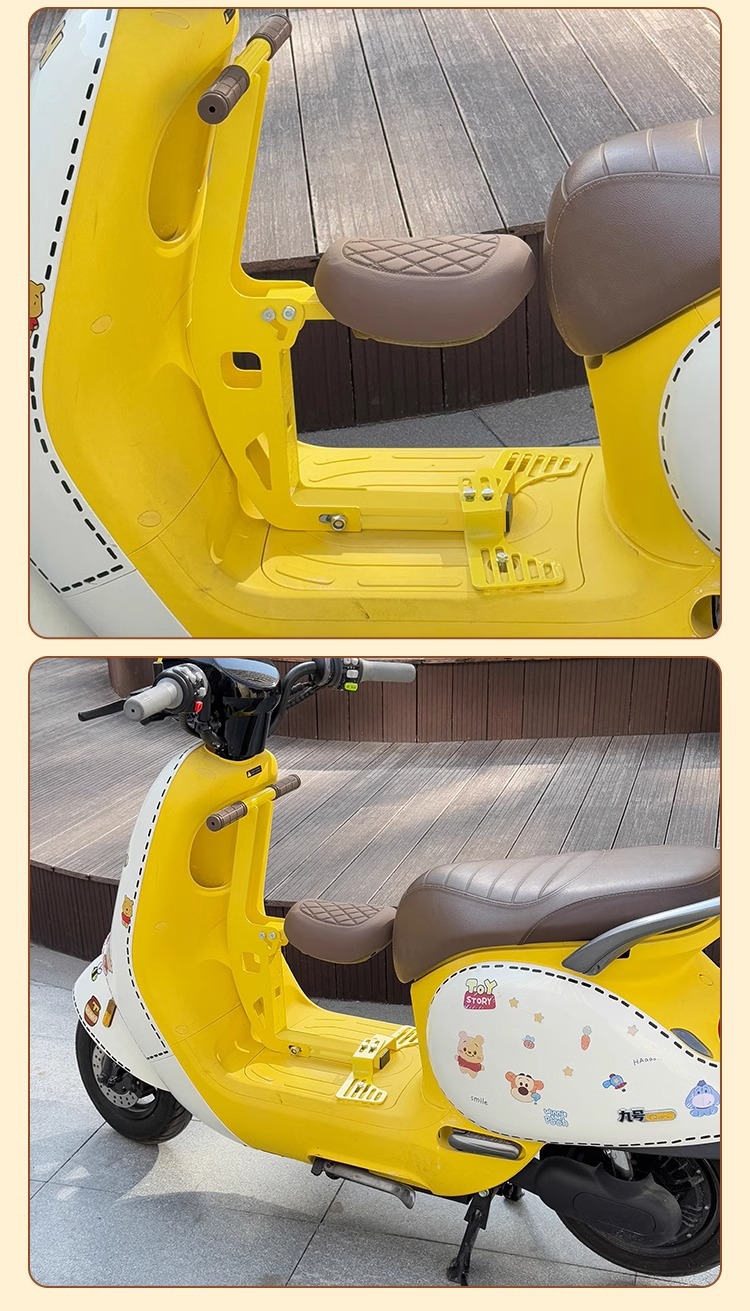 Suitable for No. 9 Q85C Kids Seat Special Front Foldableable No. 9 Q80C Electric Battery Car Baby Seat
