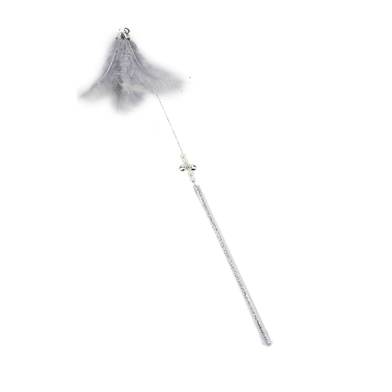 Fairy teasing cat stick bell