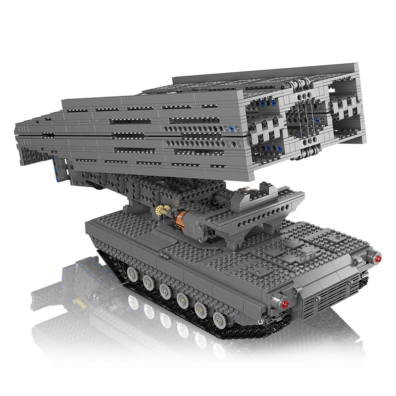 Vehículo de puente militar Yuxing 20029 grandes bloques de construcción para niños adultos regalos de alta dificultad ensamblaje modelo de control remoto