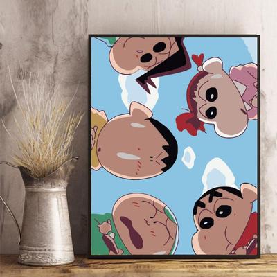 数字油画diy全球各地城市风景小尺寸批发亚马逊FBA跨境代发shopee