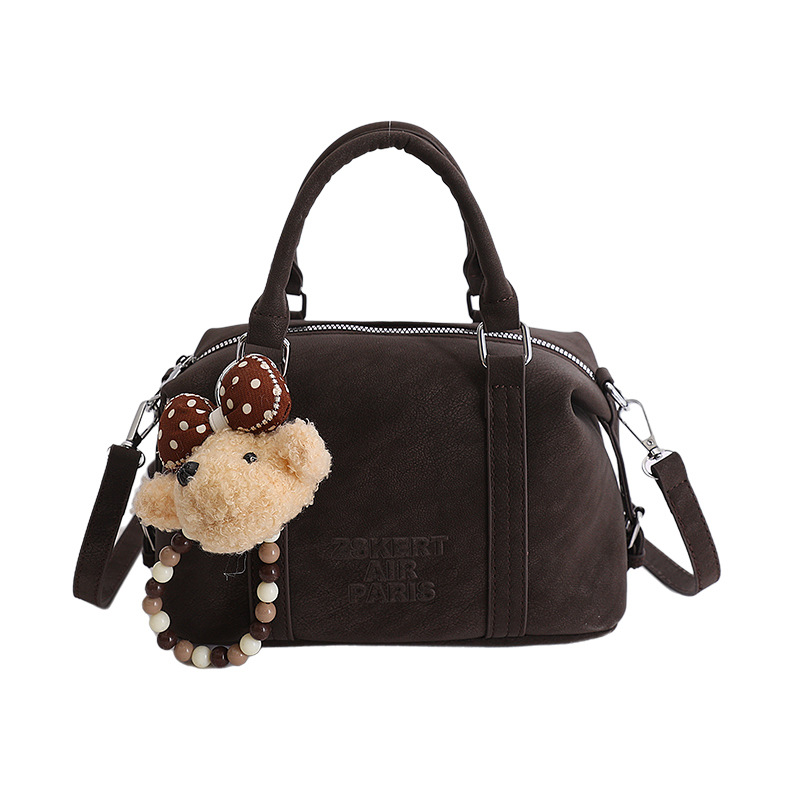 Bolsa de almohada portátil de gran capacidad para mujeres 2026 nueva moda transfronteriza estilo coreano nicho universal mochila de hombro