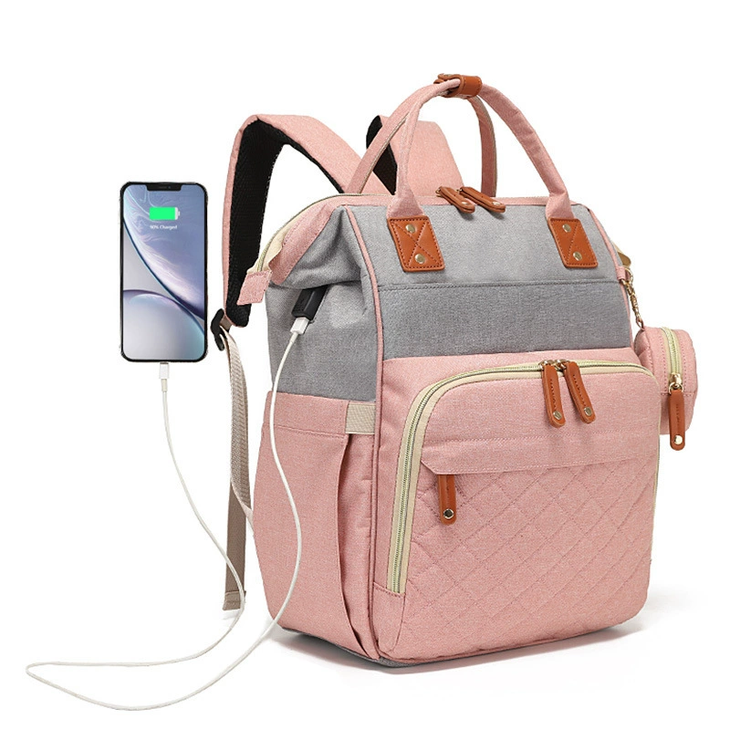 Backpack for mother and baby, capacious crib to go out, for import