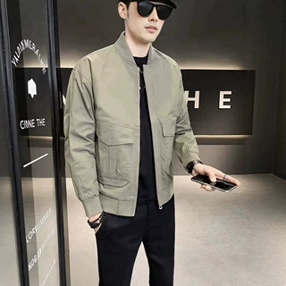 2026新款春秋季男装夹克男士休闲外套潮流百搭工装棒球服青年秋装