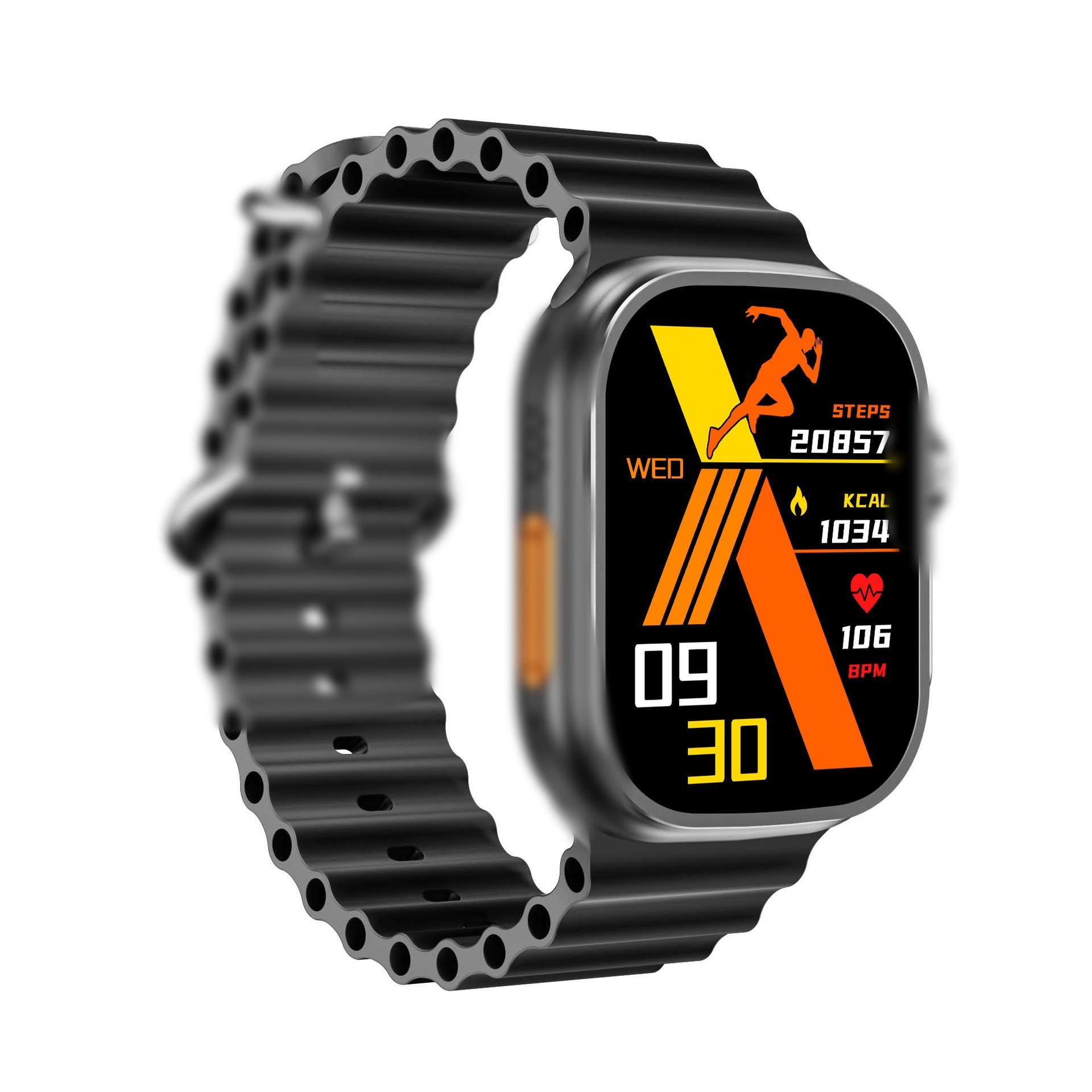 Reloj de teléfono inteligente ultra3 - Negro