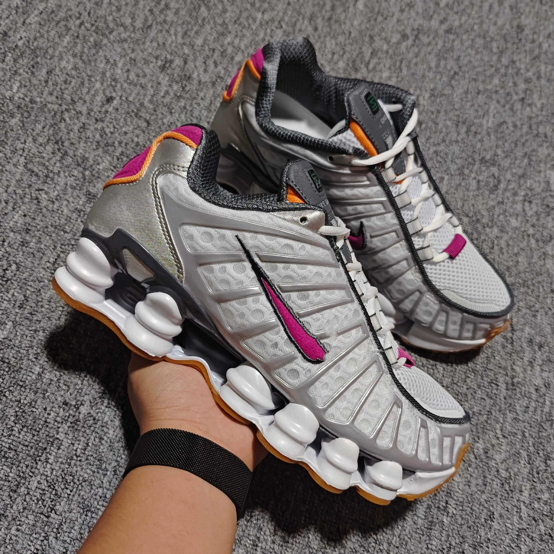 Кроссовки Putian Shox TL, полноразмерная воздушная амортизация, европейские большие размеры 40–46