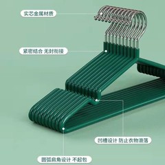 金属ハンガーを太くして、家庭用の無痕滑り止めの服を厚くします。