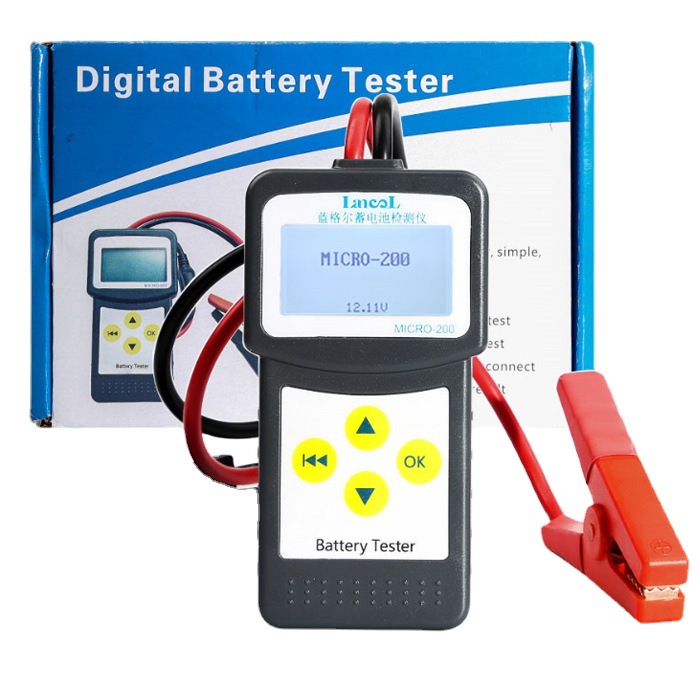 汽车蓄电池检测仪 电瓶测试仪 电池内阻寿命分析 MICRO-200