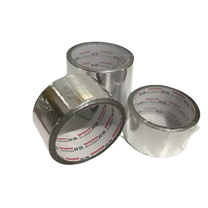 Factory wholesale uncover ready-to-use non-isolation paper pure aluminum foil tape Punt film non-liner aluminum foil tape