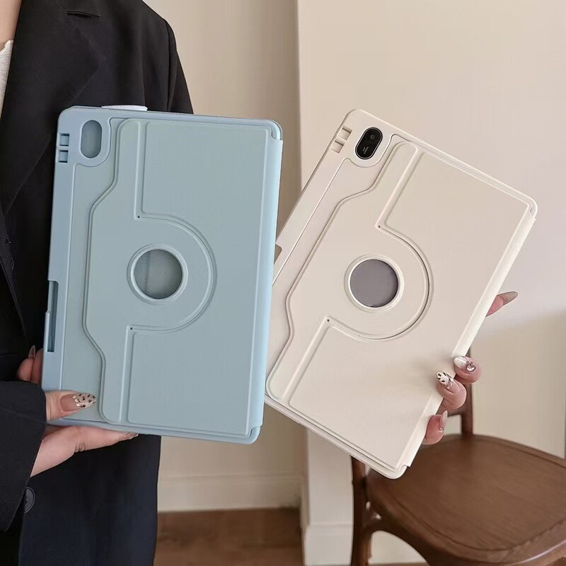 Apple iPad 11inch 2025 Voltage-Rotating Protective Case Pro11 with Pen Slot on the Back Suitable for Air7 Rotating Stand