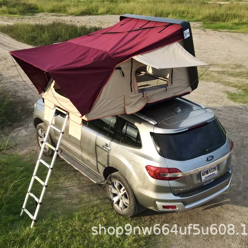 硬壳车顶帐篷野营自驾游户外装备露营离地全自动汽车车顶