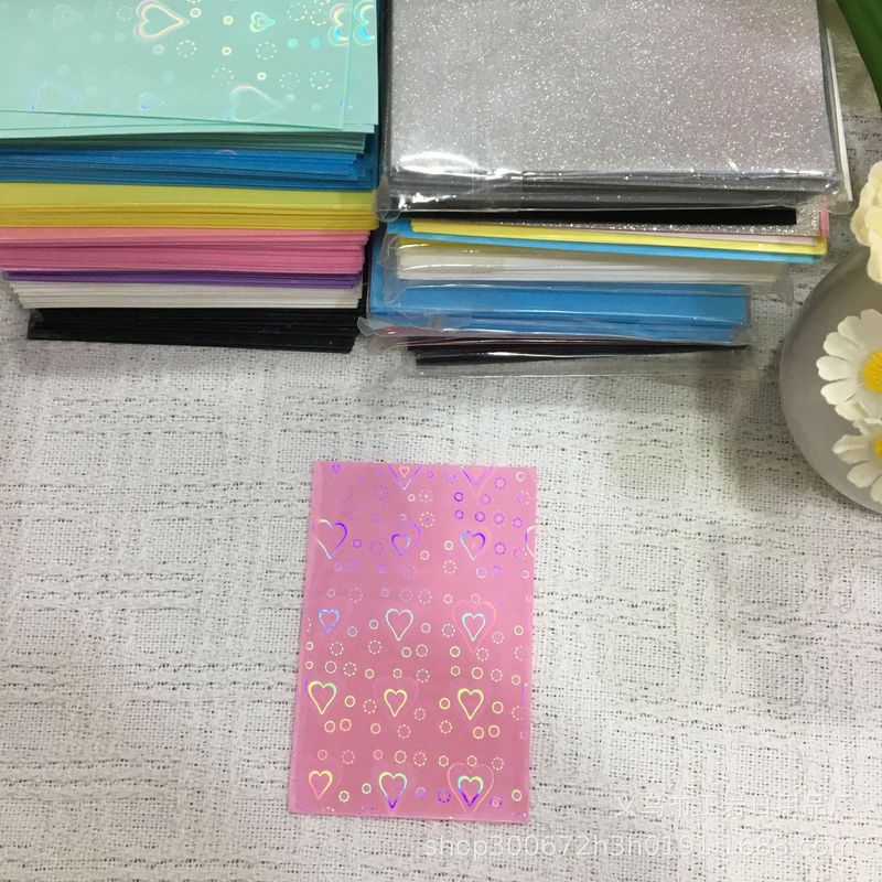 20丝高透明CPP卡膜3寸专辑小卡咕卡卡套6寸生写吧唧拍立得爆米花|undefined
