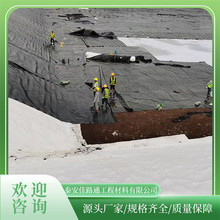 现货HDPE土工膜道路工程建设生活垃圾填埋场油罐区防渗HDPE土工膜