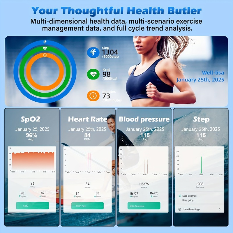 Power Ring Health Tracker Health Rings for Women men戒指|undefined