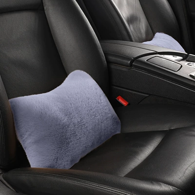 Waist support — Car Plush Headrest, Waist Pillow - light-gray-2-waist-supports