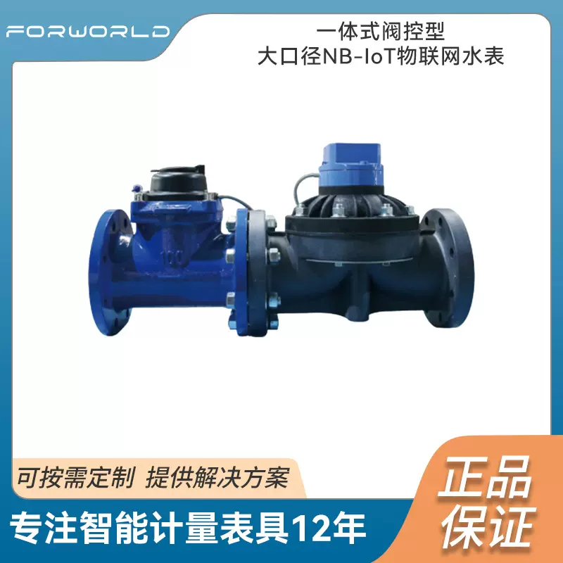 阀控型大口径NB-IoT物联网水表水平螺翼式智能智能远传