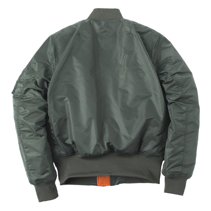 Doble cara desgaste BF suelta corta pareja retro aire fuerza piloto chaqueta MA1 uniforme de béisbol ins chaqueta de los hombres