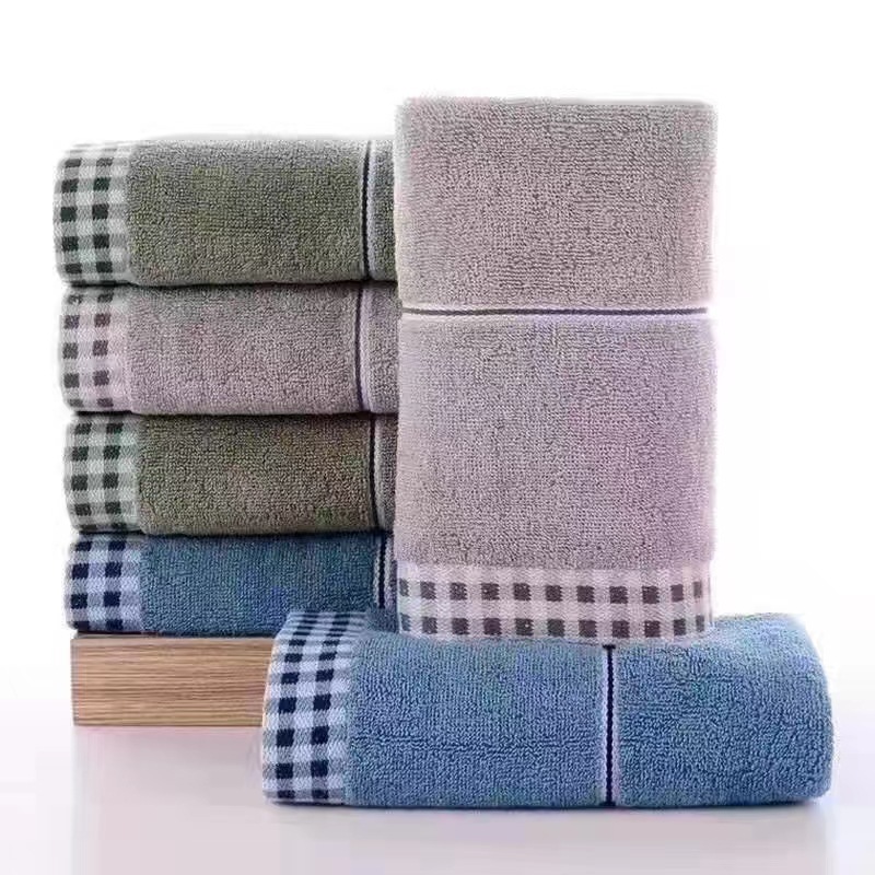 수건 순면 Gaoyang Longren 면화 도매 원피스 배달 플러스 로고 플러스 자수 단어 소스 공장 강도 공급