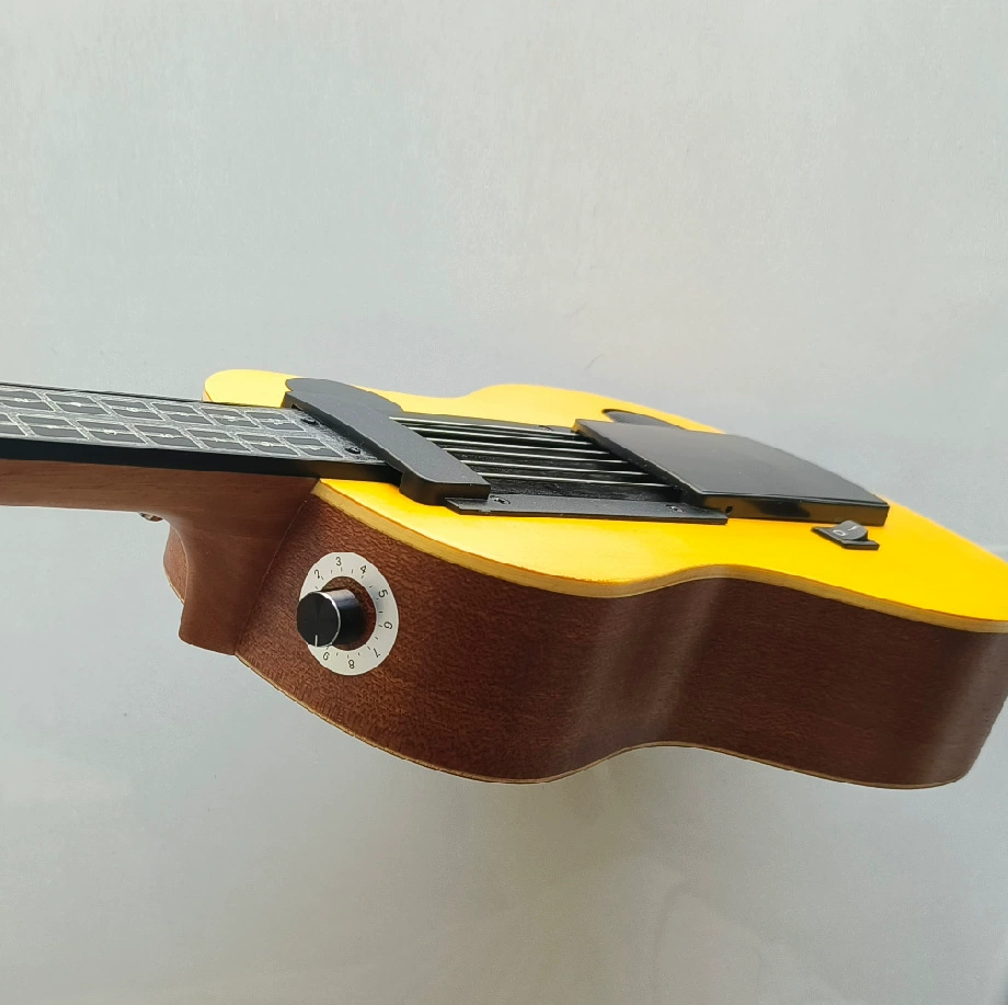 Electronic ukulele with a score, digital musical instruments, guitar