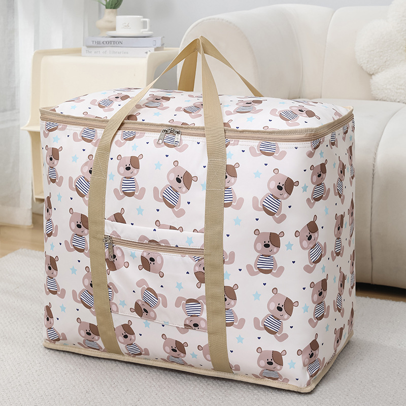 Thickened Extra Large Quilt Storage Bag Waterproof and Durable Quilt Bag Portable Luggage Bag Moving Packing Bag Large Capacity Thickened Extra Large Quilt Storage Bag Waterproof and Durable Quilt Bag Portable Luggage Bag Moving Packing Bag Large Capacity