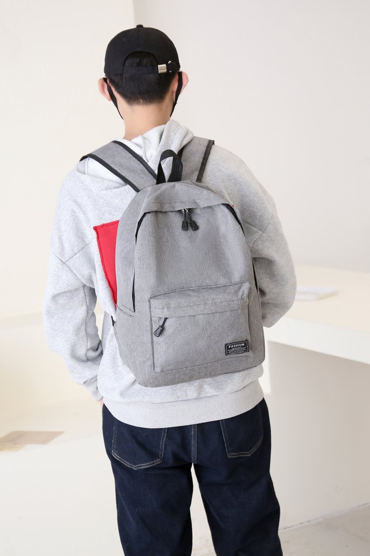 Backpack for middle school students, large-capacity urban simple travel backpack, college style fashionable computer bag, casual bag undefined