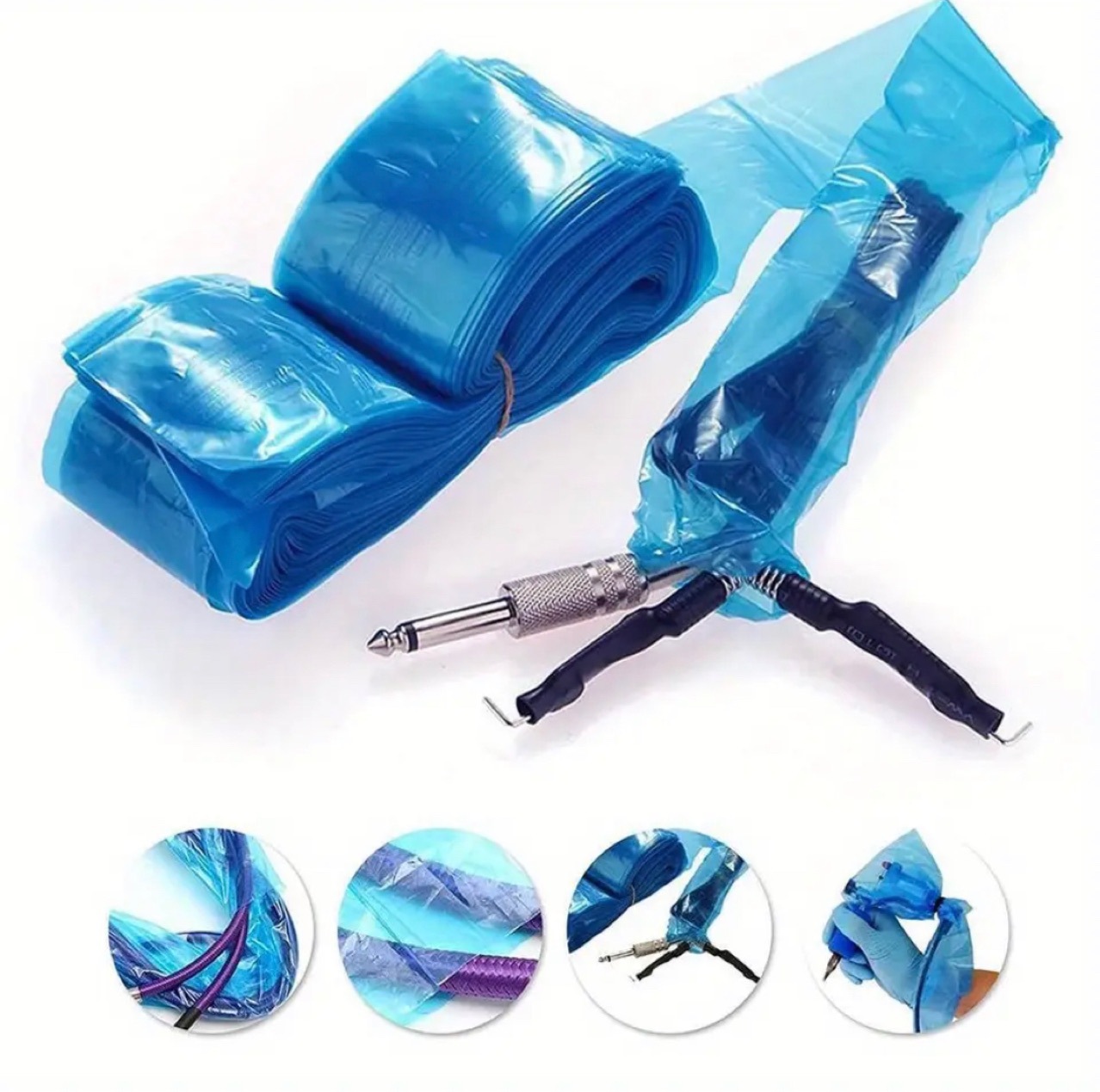 Tattoo machine hook wire bag Tattoo machine hook wire protection bag Disposable hook wire cleaning bag Tattoo hygiene tools
