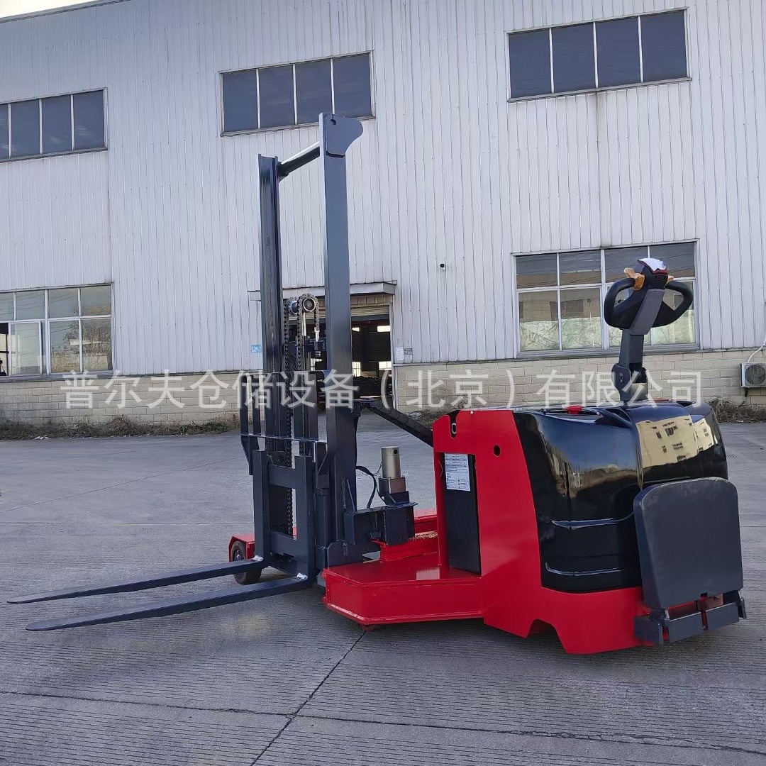 非标站驾式步行式侧向前移式堆高车窄巷道叉车侧叉液压叉车无腿