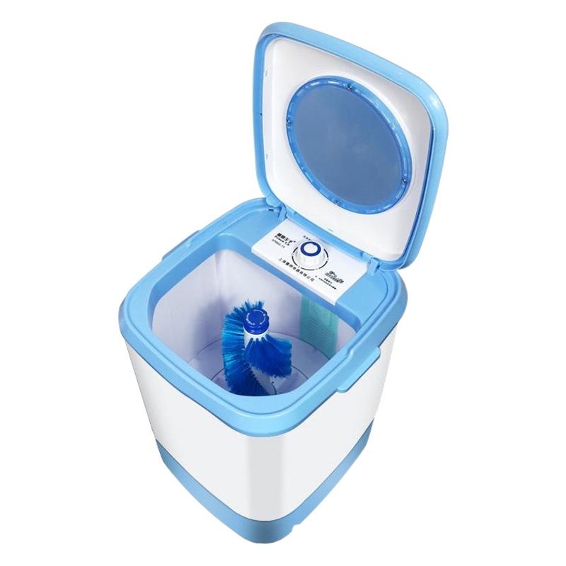 Nueva máquina de lavado de zapatos desmontable hogar lavadora de zapatos lavadora integrada luz azul canasta de drenaje de regalo