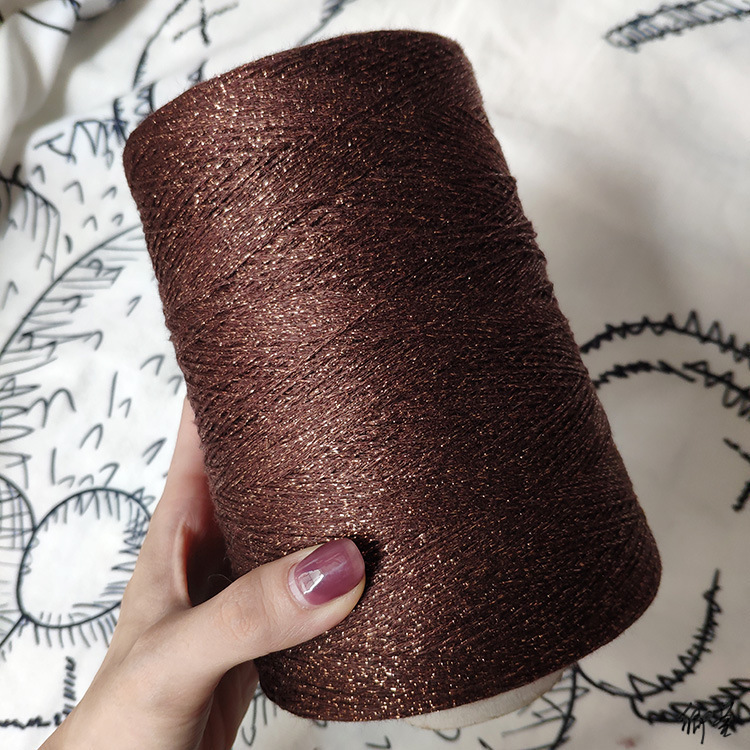 空心纱闪线包包配线材料金金银线特色三合一创意品特网红熊玩偶