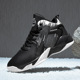 2024 plush, warm and non slip cotton shoes, practical rubber basketball shoes, oversized sports shoes, casual men's shoes