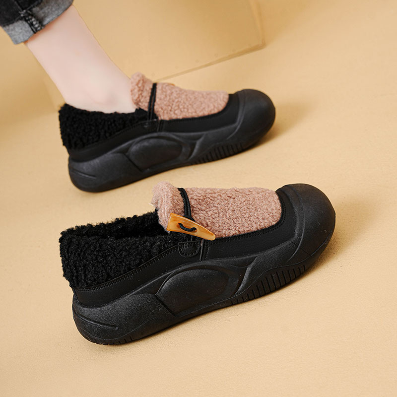 Warm high sneakers platform, Korean style