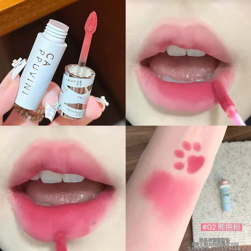 CAPPUVINI suave niebla lipstick blush blush blush natural blush blush cosmético transfronterizo