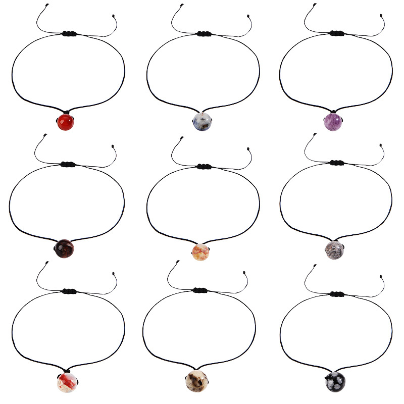 Simple Style Geometric natural stone Plating Bracelets 1 Piece