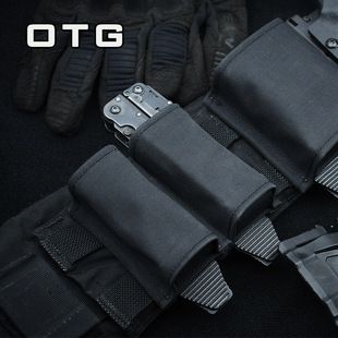 Pick Up the Moon Tactical 9mm Single Strap Box Bag ESSTAC KYWI Folding Clamp Bag Military Fan Tactical Vest Attached Bag