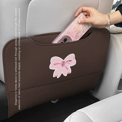 Bow-Knot Kitten Car Seat Chair back anti-kick pad