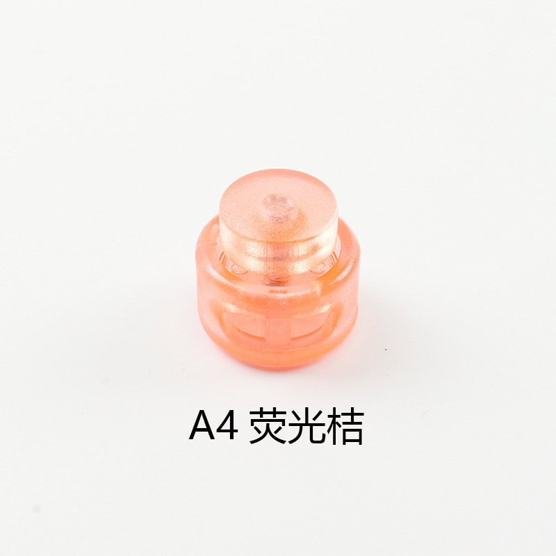 プラスチックスプリングバックル、透明弾性ロープバックル、衣類ロープ、ゴムバックル、キャンディーカラーバックル、カラフルなダブルシュリンクバックル|undefined