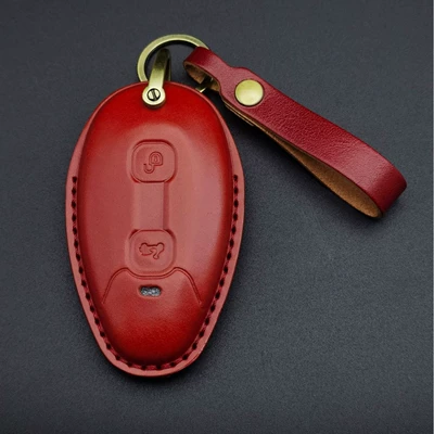 Suitable for new vespa Static Rod/Key Bag - burgundy