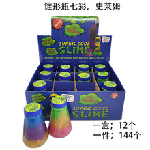 工厂彩虹独角兽史莱姆 沙皮胶实验瓶鼻涕胶可低硼slimeputty 假水