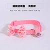 Choker, cartoon small bell with bow, cat, pet, suitable for import