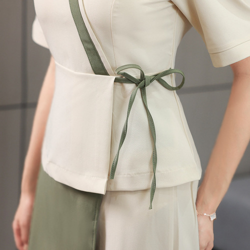 Beauty salon beautician health center clothing temperament foot bath technician work clothes high-end hotel Thai massage work clothes