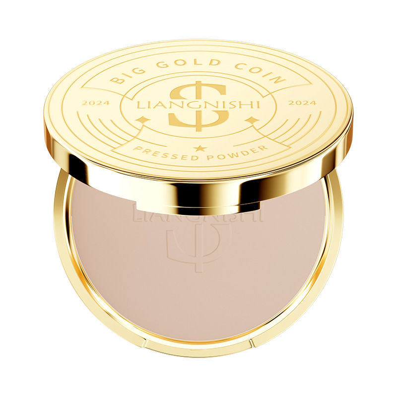 Hermoso Nishi terciopelo polvo de monedas de oro maquillaje permanente impermeable a prueba de sudor polvo suave maquillaje fabricante de maquillaje image 6