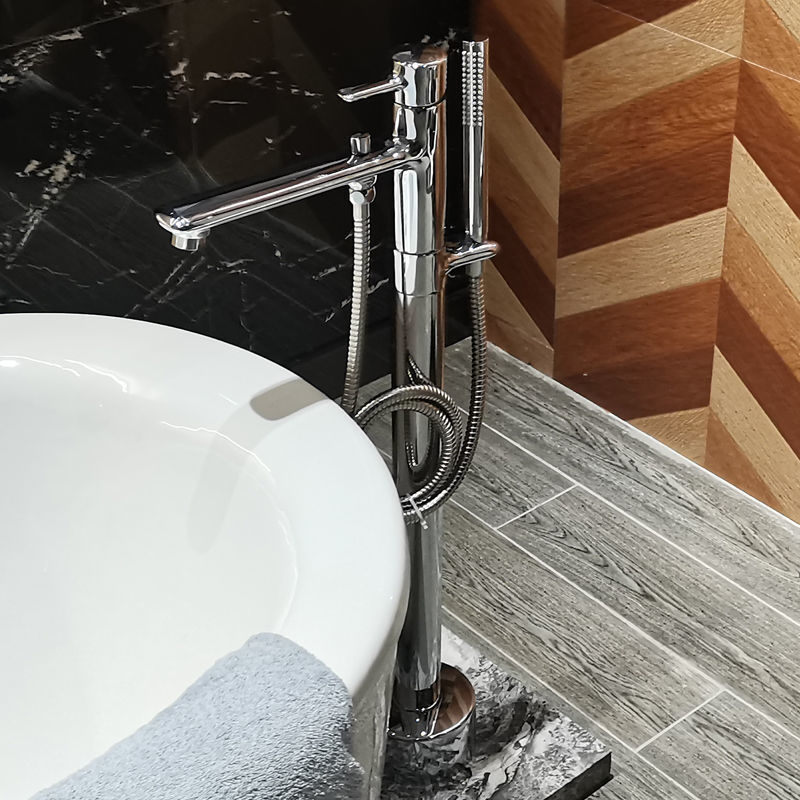 TOTO independent bathtub faucet shower single handle double control floor type copper alloy faucet DM334CFS