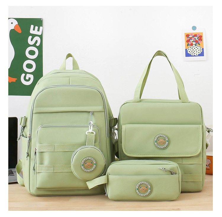 Zaini per bambini, estate, nuova stagione scolastica, zaino per studenti della scuola primaria di 3a e 4a elementare, stile coreano, semplice, grande capacità, borsa casual in tela_voghion.com