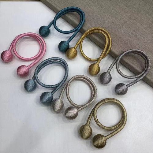 Minimalist 100 Towers Twister Curtain Ties No-Hole Creative DTY Curtain Hooks No Installation Curtain Accessories