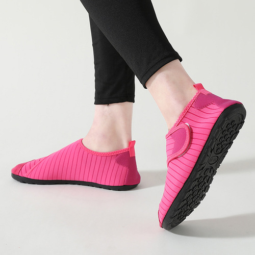 Beach shoes for men and women, diving and snorkeling shoes for adults and children, wading swimming shoes, non-slip, anti-cut, soft-soled, barefoot river shoes